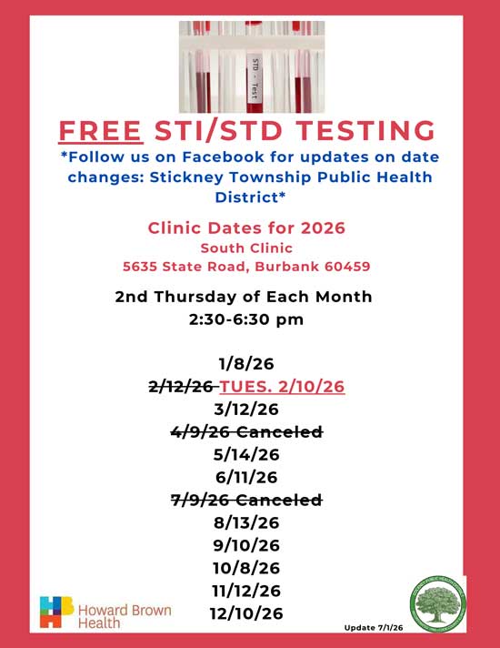 clinic dates 2026